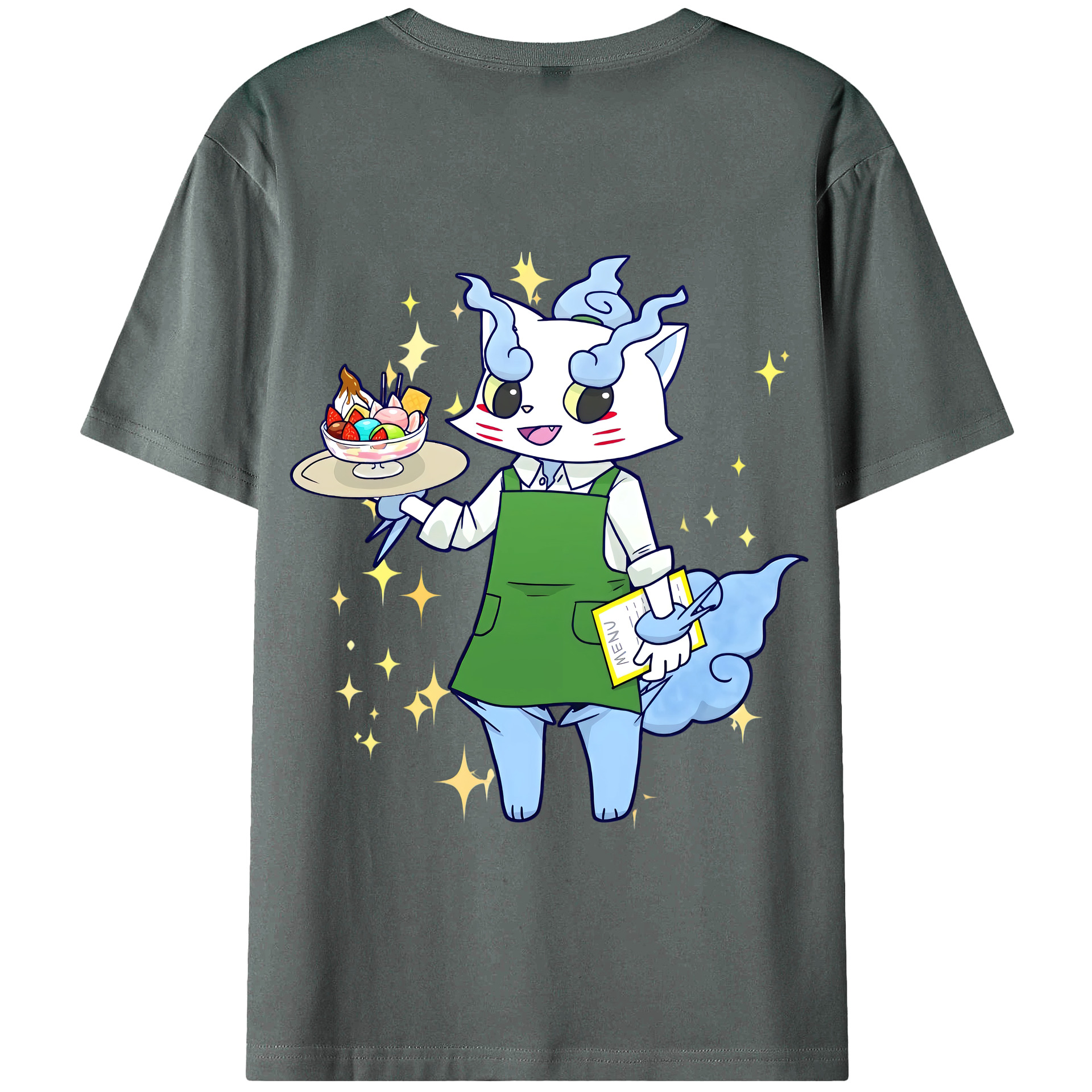 （画像用） 妖怪ウォッチ Yo-kai Watch 綿100％半袖Tシャツ（背面プリント）